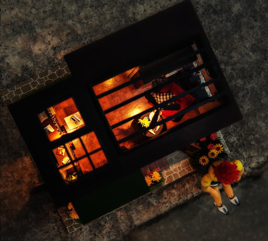 TyciChatka.pl - miniaturowe domki miniaturowe domki DIY z góry